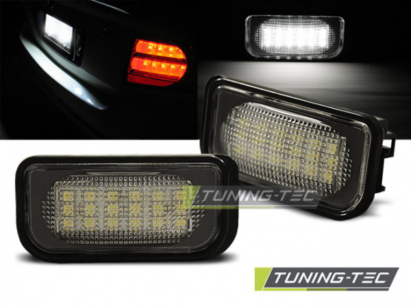 Upgrade LED Kennzeichenbeleuchtung für Mercedes-Benz C-Klasse W203 Lim. 07.00-07 kaltweiß